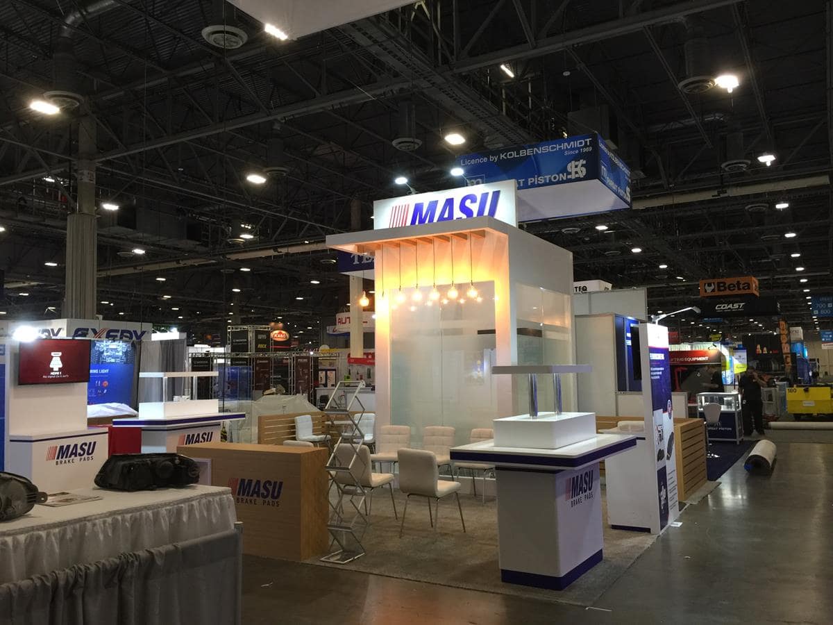 Leading booth designs with the expertise of professional designers